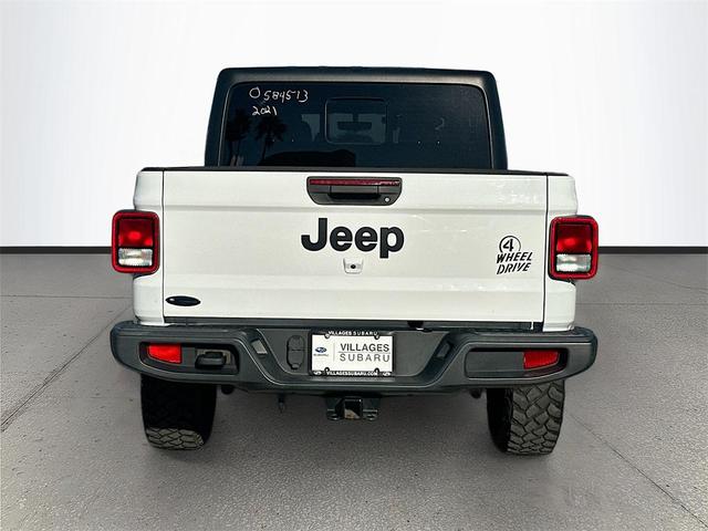Photo of 2021 Bright White Clearcoat Jeep Gladiator