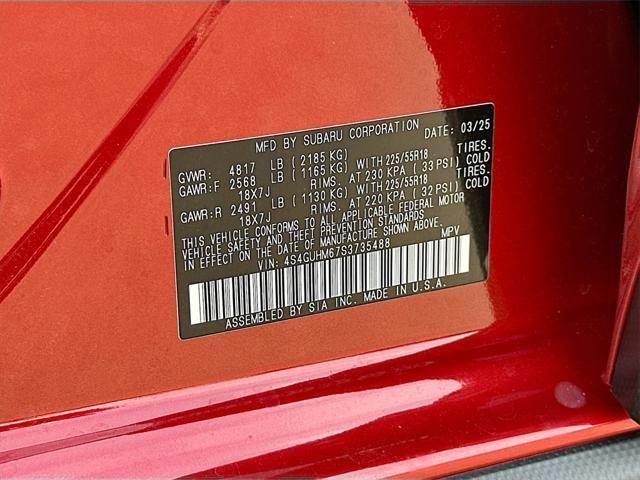 Photo of 2025 Lithium Red Pearl Subaru Crosstrek