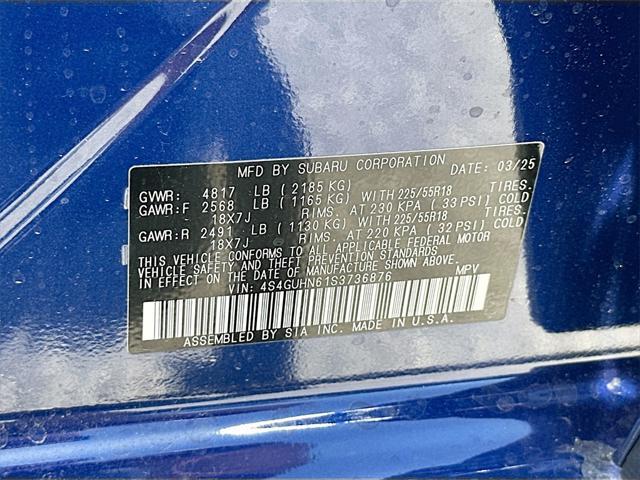 Photo of 2025 Sapphire Blue Pearl Subaru Crosstrek
