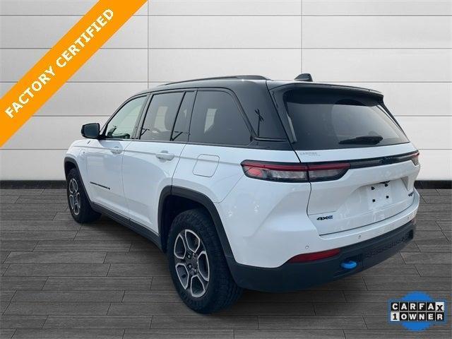 Photo of 2022 Bright White Clearcoat Jeep Grand Cherokee 4xe