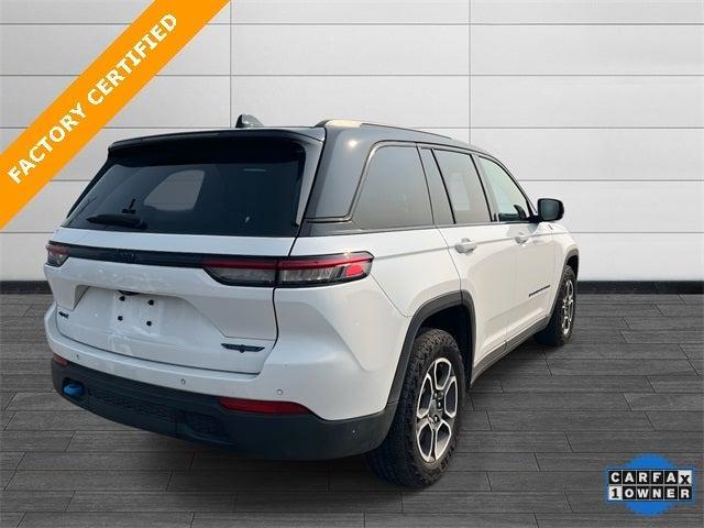 Photo of 2022 Bright White Clearcoat Jeep Grand Cherokee 4xe