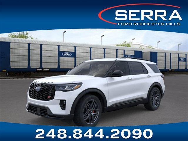 Photo of 2025 STAR WHITE MET TRI-COAT Ford Explorer