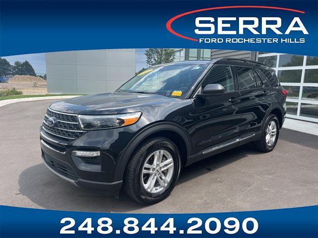 Photo of 2023 Agate Black Metallic Ford Explorer