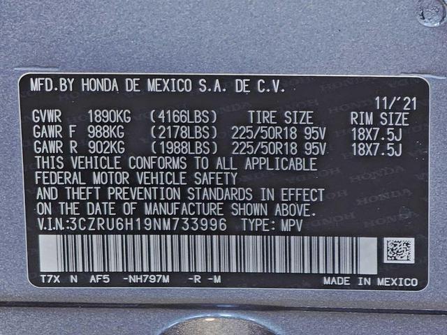 Photo of 2022 Modern Steel Metallic Honda HR-V