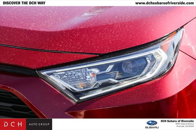 Photo of 2021 Ruby Flare Pearl Toyota RAV4 Hybrid