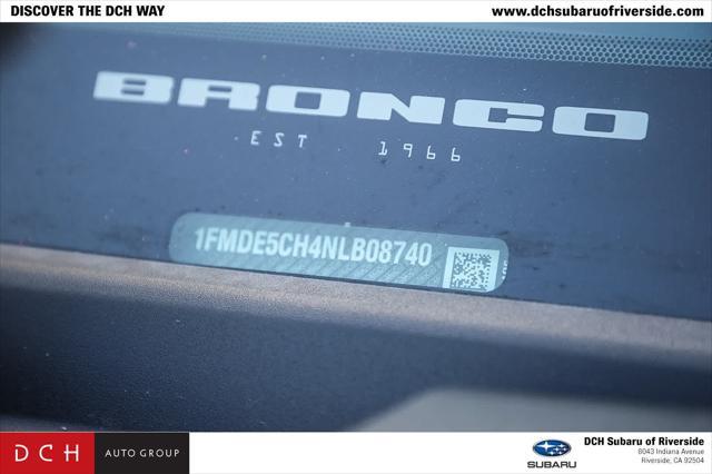 Photo of 2022 Shadow Black Ford Bronco