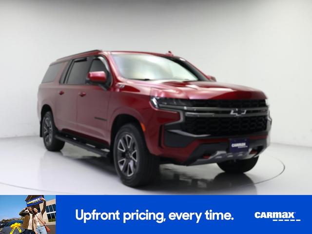 Photo of 2021 Red Chevrolet Suburban