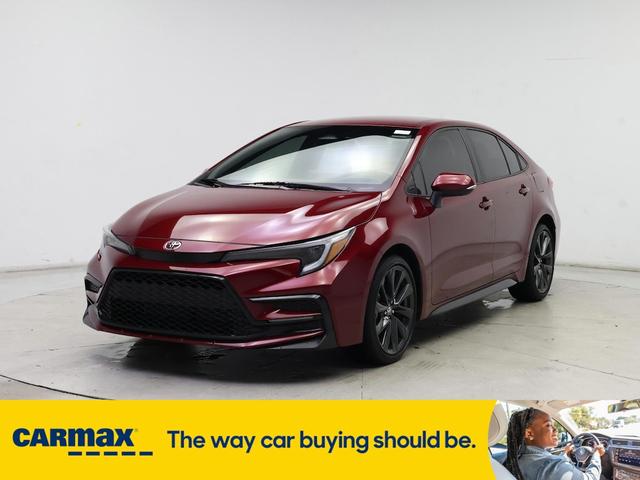 Photo of 2023 Burgundy Toyota Corolla