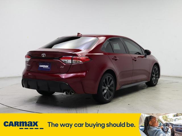 Photo of 2023 Burgundy Toyota Corolla