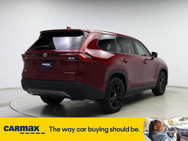 Photo of 2024 Red Toyota Grand Highlander