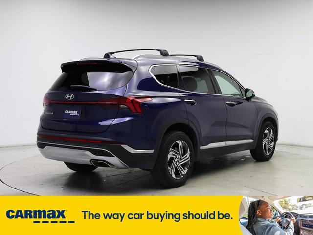 Photo of 2022 Blue Hyundai SANTA FE
