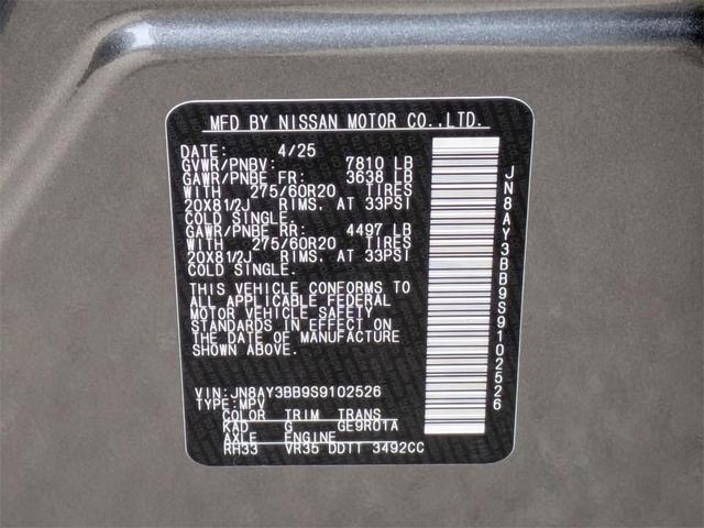 Photo of 2025 Gun Metallic Nissan Armada