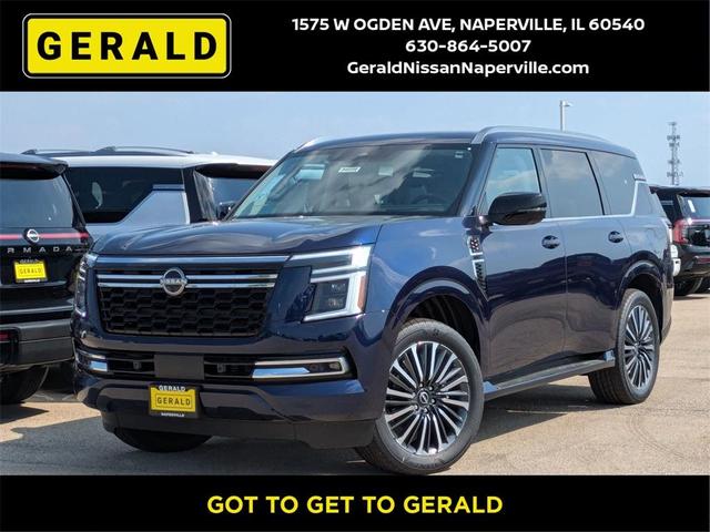 Photo of 2025 Deep Ocean Blue Nissan Armada