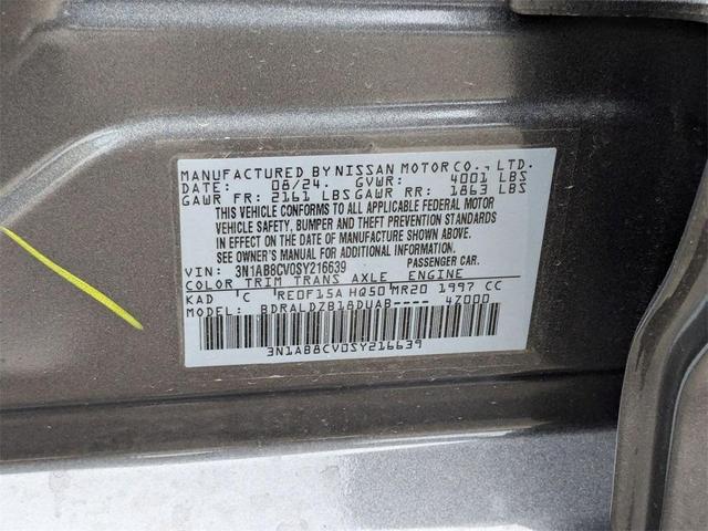 Photo of 2025 Gun Metallic Nissan Sentra