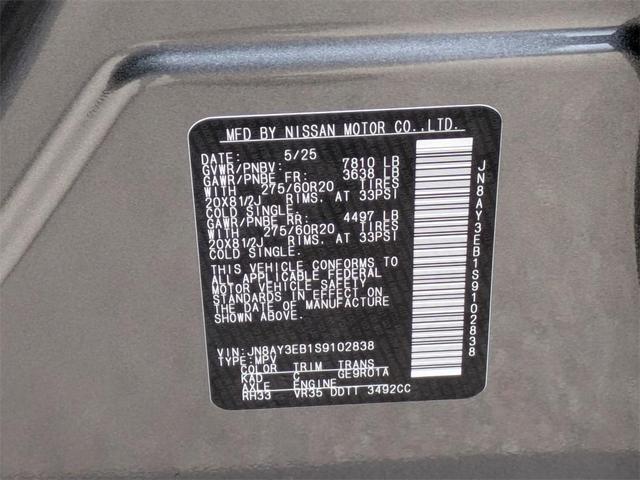 Photo of 2025 Gun Metallic Nissan Armada
