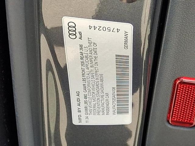 Photo of 2025 Daytona Gray Pearl Effect Audi A5 Sportback