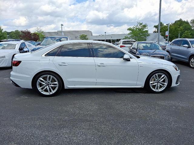 Photo of 2021 Glacier White Metallic Audi A4