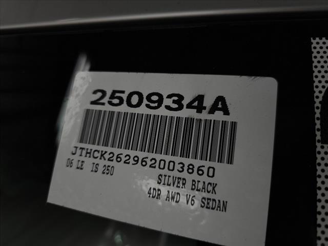 Photo of 2006 Silver Lexus IS 250