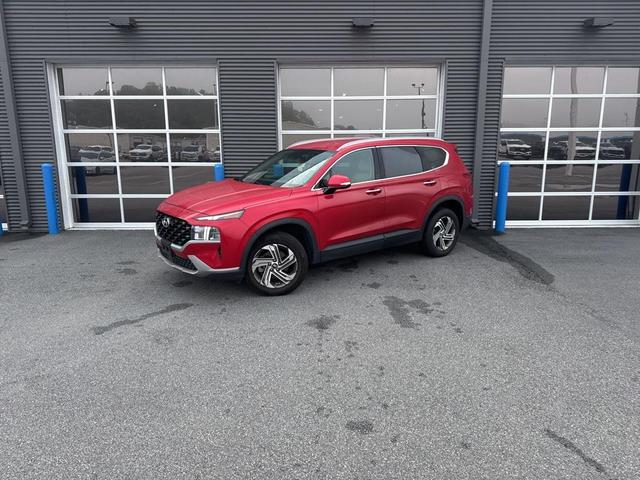 Photo of 2023 Calypso Red Hyundai SANTA FE