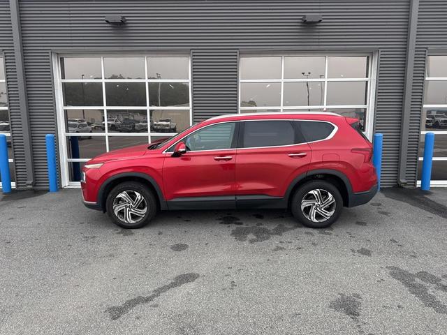 Photo of 2023 Calypso Red Hyundai SANTA FE