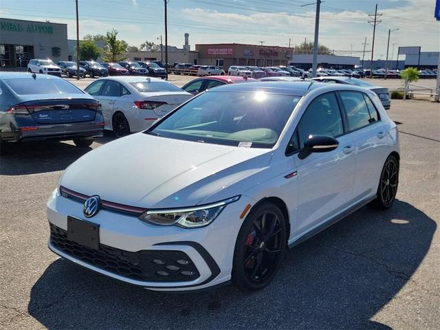 Photo of 2024 Opal White W / Black Roof Volkswagen Golf GTI