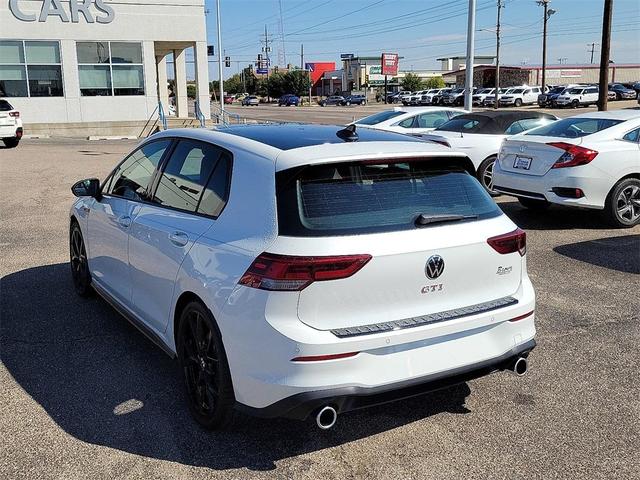 Photo of 2024 Opal White W / Black Roof Volkswagen Golf GTI