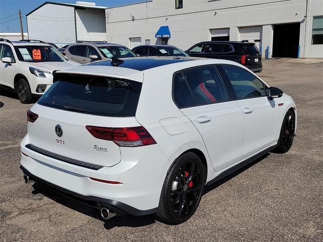 Photo of 2024 Opal White W / Black Roof Volkswagen Golf GTI