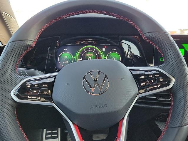 Photo of 2024 Opal White W / Black Roof Volkswagen Golf GTI