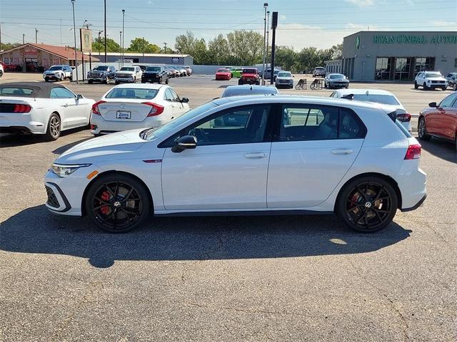 Photo of 2024 Opal White W / Black Roof Volkswagen Golf GTI