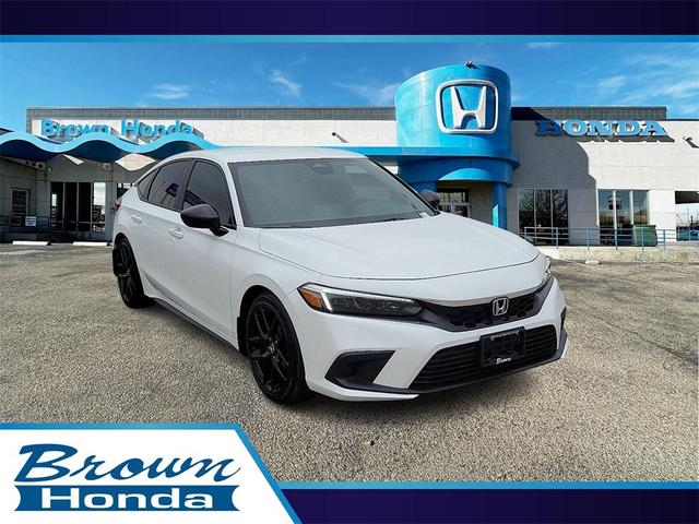 Photo of 2023 White Honda Civic
