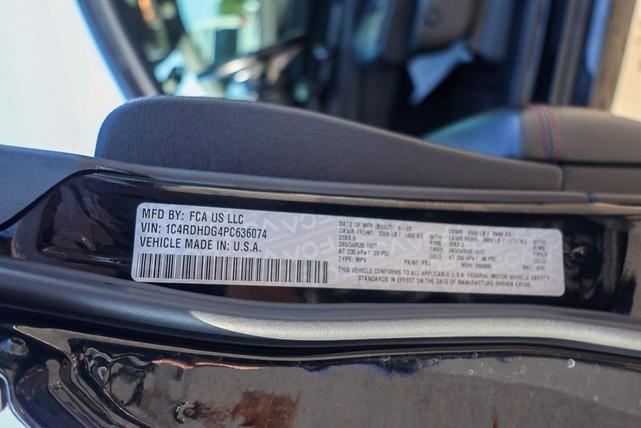 Photo of 2023 DB Black Crystal Clearcoat Dodge Durango