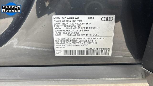 Photo of 2024 Manhattan Gray Metallic Audi Q8 e-tron