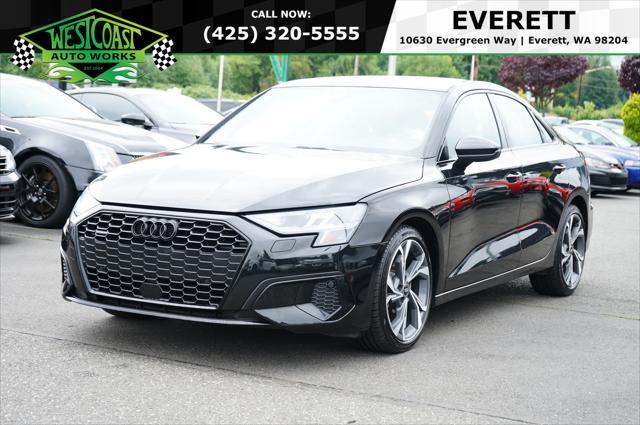 Photo of 2022 black Audi A3