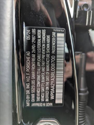 Photo of 2024 Black Porsche Panamera