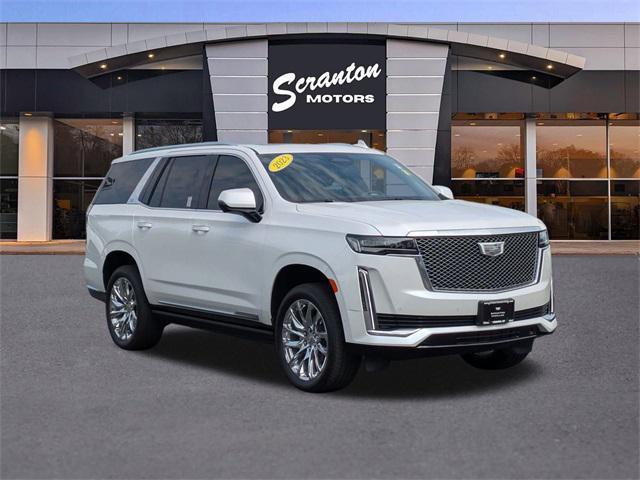 Photo of 2023 Crystal White Tricoat Cadillac Escalade