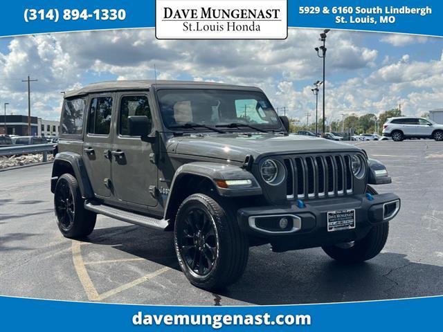 Photo of 2022 Gray Jeep Wrangler Unlimited 4xe