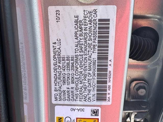 Photo of 2024 Solar Silver Metallic Honda Accord