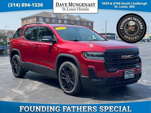 Photo of 2022 Cayenne Red Tintcoat GMC Acadia