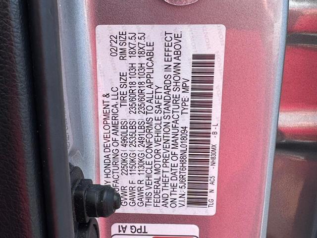 Photo of 2022 Lunar Silver Metallic Honda CR-V Hybrid
