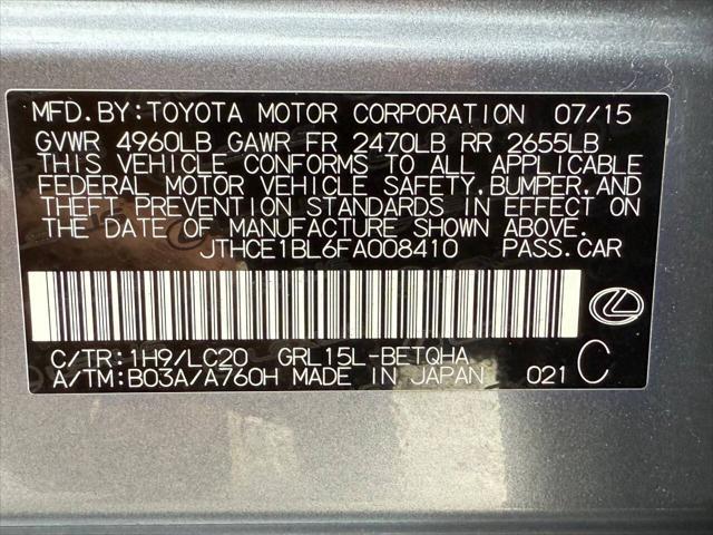 Photo of 2015 Ultra White Lexus GS 350