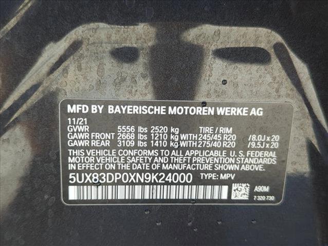 Photo of 2022 Dark Graphite Metallic BMW X3
