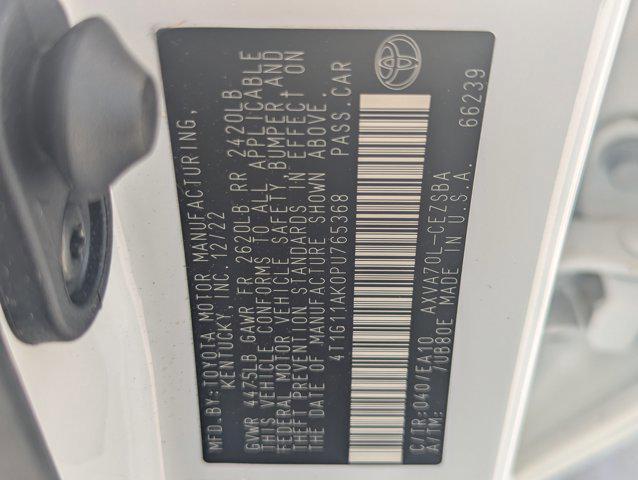 Photo of 2023 Ice Cap Toyota Camry