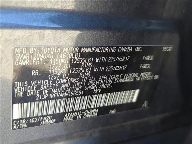 Photo of 2021 Magnetic Gray Metallic Toyota RAV4