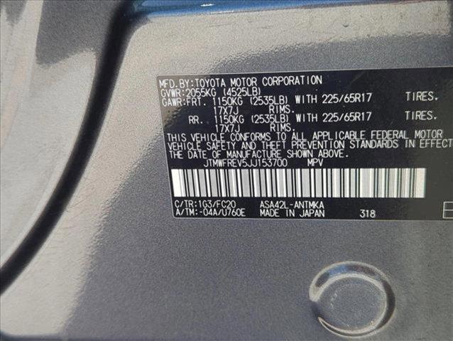 Photo of 2018 Magnetic Gray Metallic Toyota RAV4