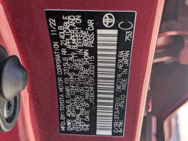 Photo of 2023 Ruby Flare Pearl Toyota Corolla Hybrid