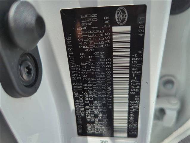 Photo of 2023 Wind Chill Pearl Toyota Camry