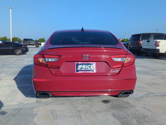 Photo of 2021 San Marino Red Honda Accord