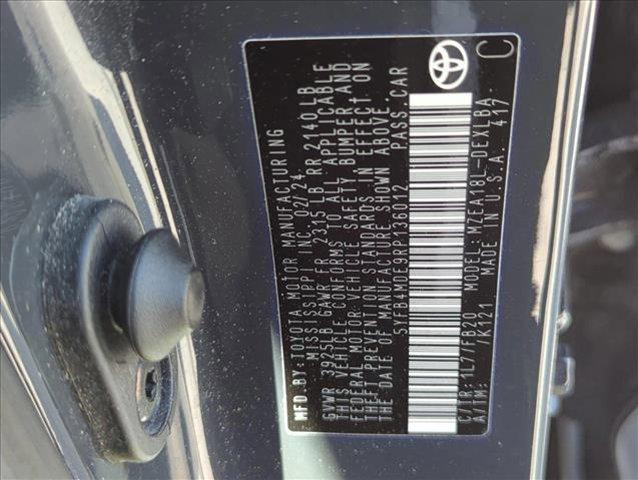 Photo of 2024 Underground Toyota Corolla