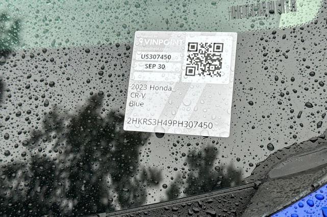 Photo of 2023 sparkle silver metallic Honda CR-V