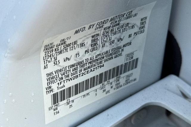 Photo of 2012 Oxford White Ford F-250